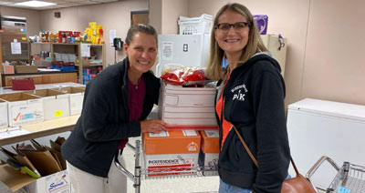 pantry volunteers help ease food insecurity at Hope Center Pantry