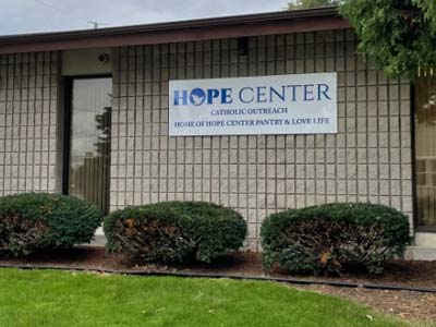 Hope Center Building from outside